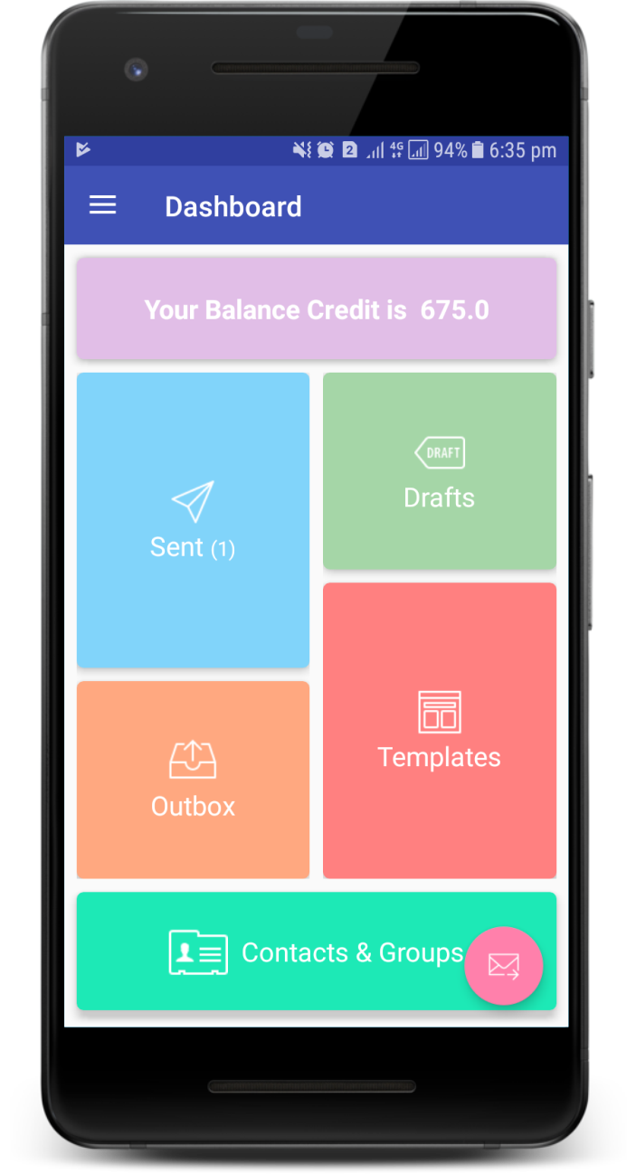 ifelse sms slider